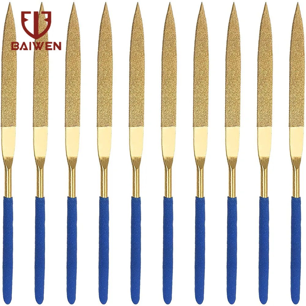 1pack Diamond Mini Needle File Set Manual Tools Ceramic Crafts DIY Wood Rasp Files Needle Jewelry Polishing Carving Cutter
1pack Diamond Mini Needle File Set Manual Tools Ceramic Crafts DIY Wood Rasp Files Needle Jewelry Polishing Carving Cutter