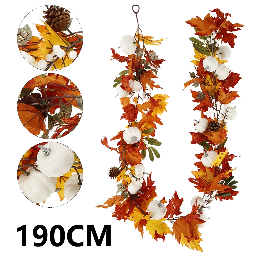 1.9M Halloween Wreath Autumn Theme Door Wreath Artificial Pumpkin Berries Pine Cone Home Rattan Rattan Decoration Halloween
1.9M Halloween Wreath Autumn Theme Door Wreath Artificial Pumpkin Berries Pine Cone Home Rattan Rattan Decoration Halloween