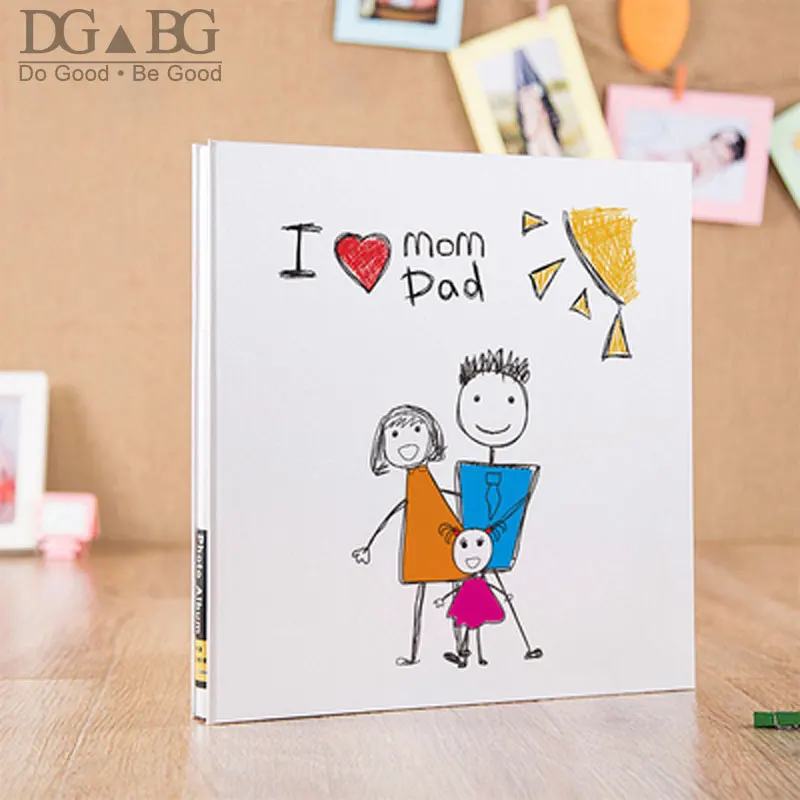 DIY Albums Customizable Christmas Gift Large Family Album Cartoon Photo Album Sticky Type Paper Sons and Daughters
DIY Albums Customizable Christmas Gift Large Family Album Cartoon Photo Album Sticky Type Paper Sons and Daughters