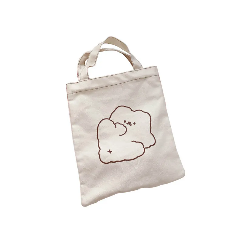 College Style Girl Student Shoulder Bag Soft and Adorable Portable Canvas Bag Cloud Bear Shopping Bag Cute Home Storage
College Style Girl Student Shoulder Bag Soft and Adorable Portable Canvas Bag Cloud Bear Shopping Bag Cute Home Storage