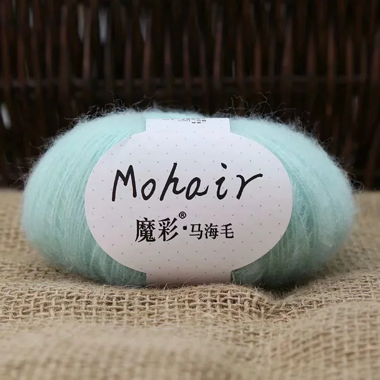 25g/Ball Acrylic Mohair Yarn Crochet Skin-Friendly Baby Yarn Worsted Hand-Knitting Thin Thread for Sweater Scarf
25g/Ball Acrylic Mohair Yarn Crochet Skin-Friendly Baby Yarn Worsted Hand-Knitting Thin Thread for Sweater Scarf