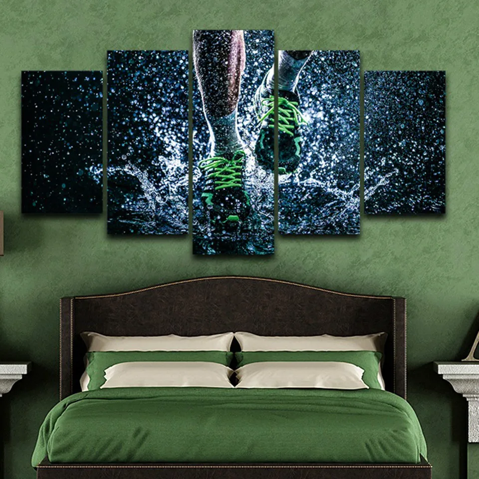 Wall Art Canvas Painting Home Decor 5 Pieces Running Footsteps Pictures HD Printed Modular Posters For Living Room(No Frame)
Wall Art Canvas Painting Home Decor 5 Pieces Running Footsteps Pictures HD Printed Modular Posters For Living Room(No Frame)