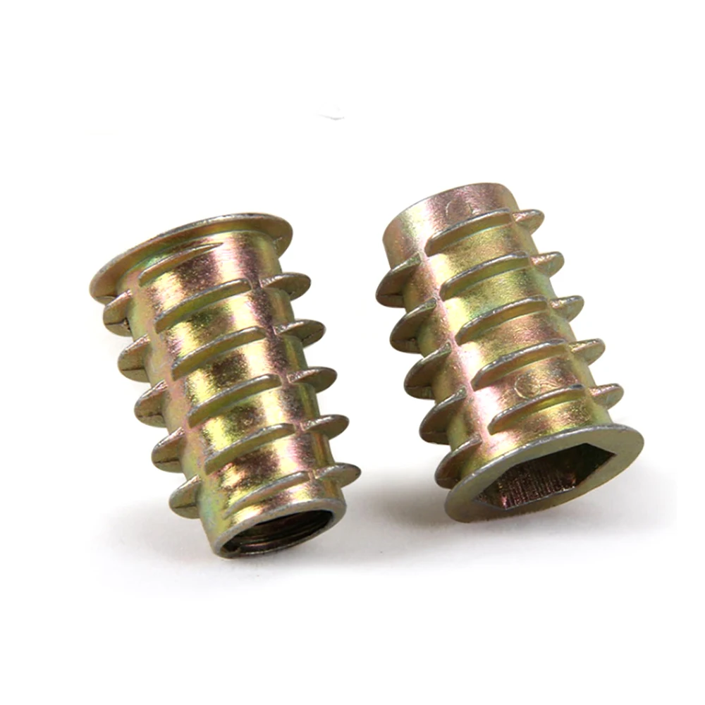 100PCS M4 M5 M6 M8 M10Zinc Alloy Furniture Hex Socket Screw Inserts Nuts Tool Kit
100PCS M4 M5 M6 M8 M10Zinc Alloy Furniture Hex Socket Screw Inserts Nuts Tool Kit
