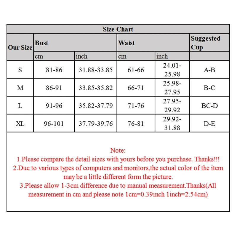 F62E Bikini Set Solid Color Polyester Multi-Size Popular Split Swimwear 2 Pcs With Chest Pad Without Steel Support Women
F62E Bikini Set Solid Color Polyester Multi-Size Popular Split Swimwear 2 Pcs With Chest Pad Without Steel Support Women