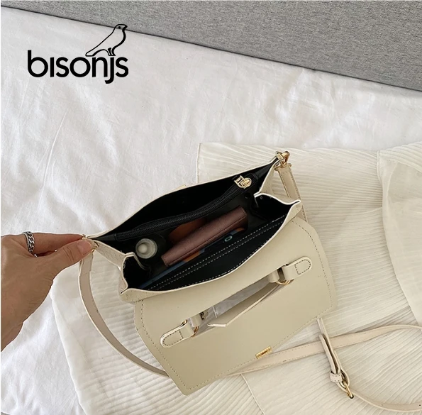 BISONJS Contrast Color Tote Bag 2020 New High Quality Leather Women's Designer Handbag High Capacity Flap Shoulder Messenger bag
BISONJS Contrast Color Tote Bag 2020 New High Quality Leather Women's Designer Handbag High Capacity Flap Shoulder Messenger bag