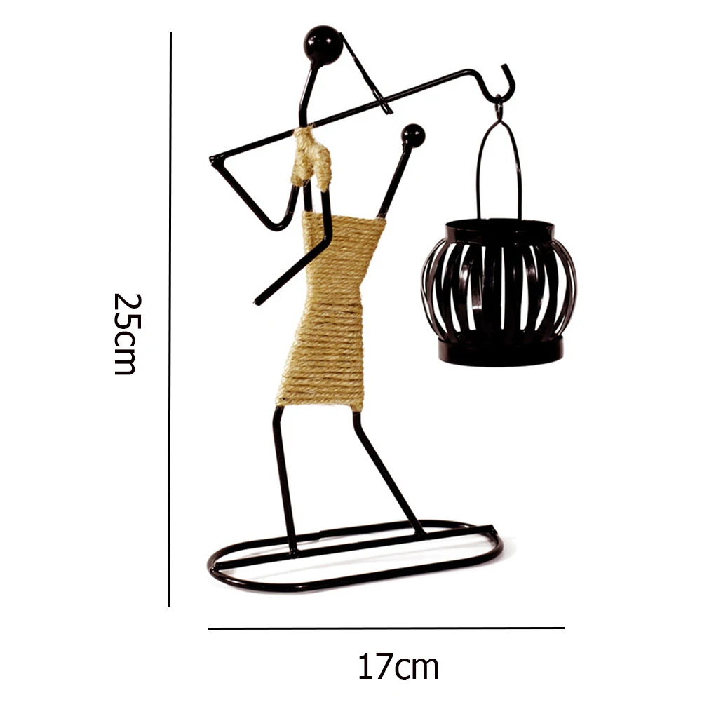 Nordic Candlestick Vintage Handmade Figurine Home Dinner Decor Hotel Props Romantic Scented Candle Holder Desktop Ornament Gift 
Nordic Candlestick Vintage Handmade Figurine Home Dinner Decor Hotel Props Romantic Scented Candle Holder Desktop Ornament Gift