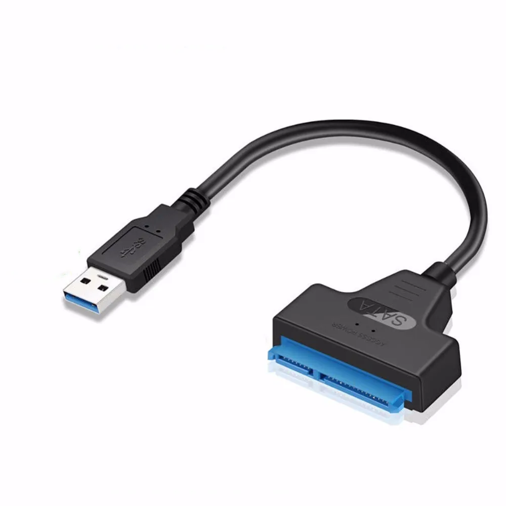 USB к SATA Кабель USB3.0 22PIN драйвер жесткого диска для внешнего 2 5-дюймового HDD SSD |