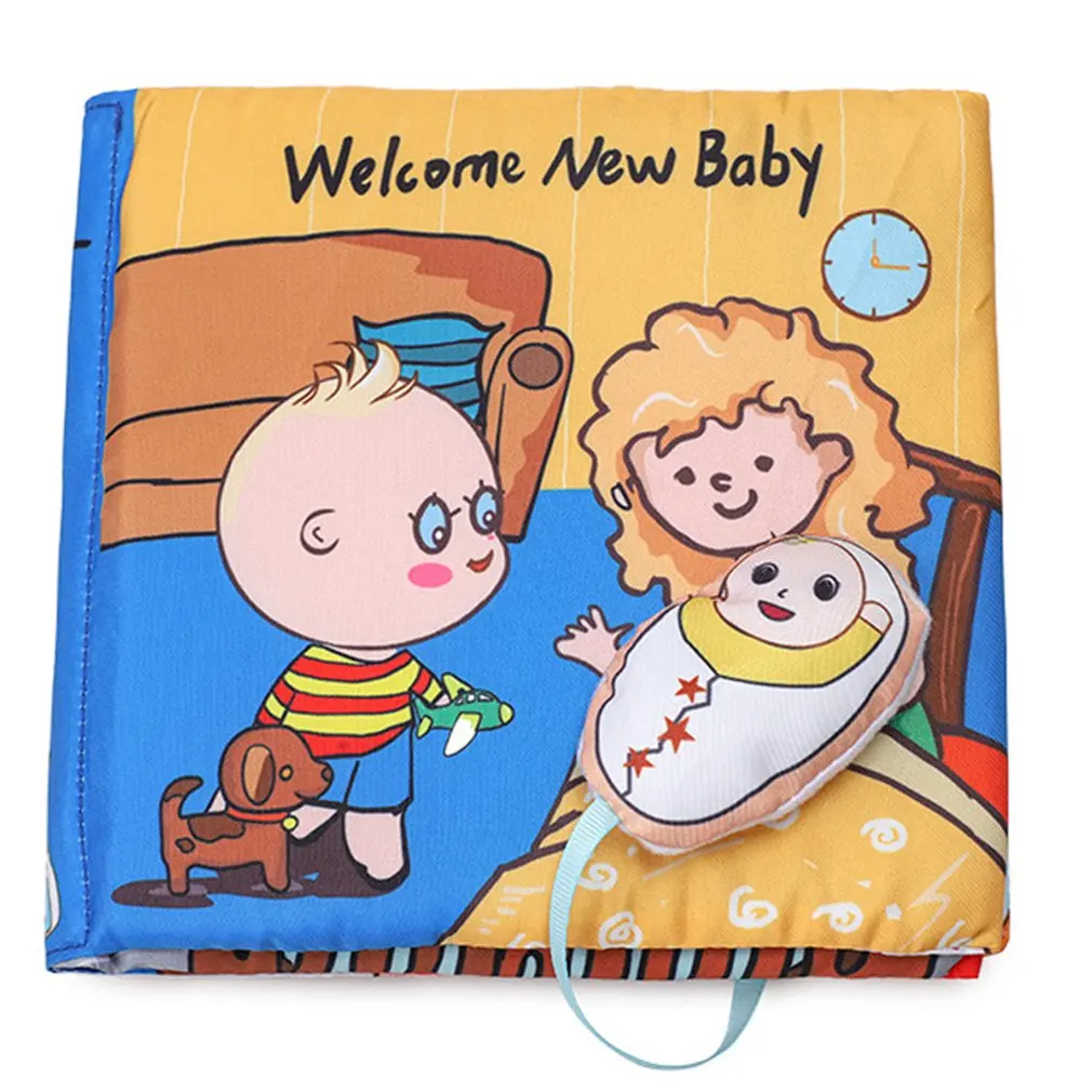 Infant Book Newborn Soft Cloth Book Educational Reading Puzzle Toy Book For Infants Silent Book For Children
Infant Book Newborn Soft Cloth Book Educational Reading Puzzle Toy Book For Infants Silent Book For Children