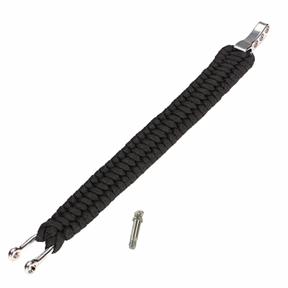 7 Core Paracord Cord U Shape Survival Bracelet Outdoor Paracord Safety Buckle Black Rope Camping Steel Shackle BuckleTravel Kits
7 Core Paracord Cord U Shape Survival Bracelet Outdoor Paracord Safety Buckle Black Rope Camping Steel Shackle BuckleTravel Kits