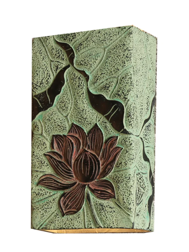 Lotus Wall Lamp Beauty Salon Background Wall Decoration Chinese Style Creative Retro Chinese Style Aisle Wall Lamp
Lotus Wall Lamp Beauty Salon Background Wall Decoration Chinese Style Creative Retro Chinese Style Aisle Wall Lamp