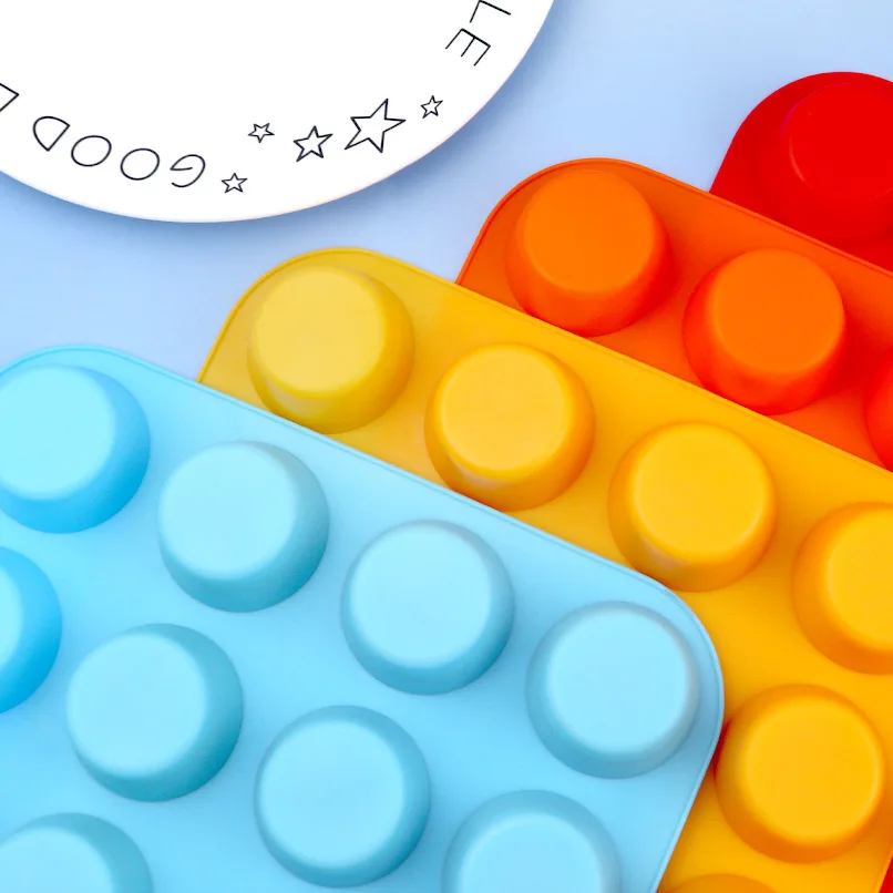 24-hole multi-grid round silicone muffin cup mold jelly small cookie baking tray cake baking mold
24-hole multi-grid round silicone muffin cup mold jelly small cookie baking tray cake baking mold