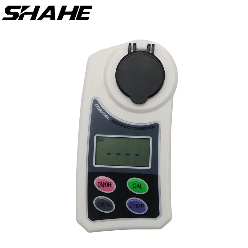 Цифровой рефрактометр Shahe 0-55% по бриксу ЖК-дисплей используется для измерения