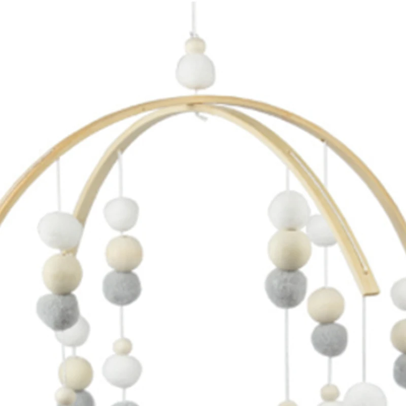 INS Nordic Wooden Beads Wind Chimes with Hairballs Newborn Baby Bed Hanging Windbell Kids Room Decorations Ornaments
INS Nordic Wooden Beads Wind Chimes with Hairballs Newborn Baby Bed Hanging Windbell Kids Room Decorations Ornaments