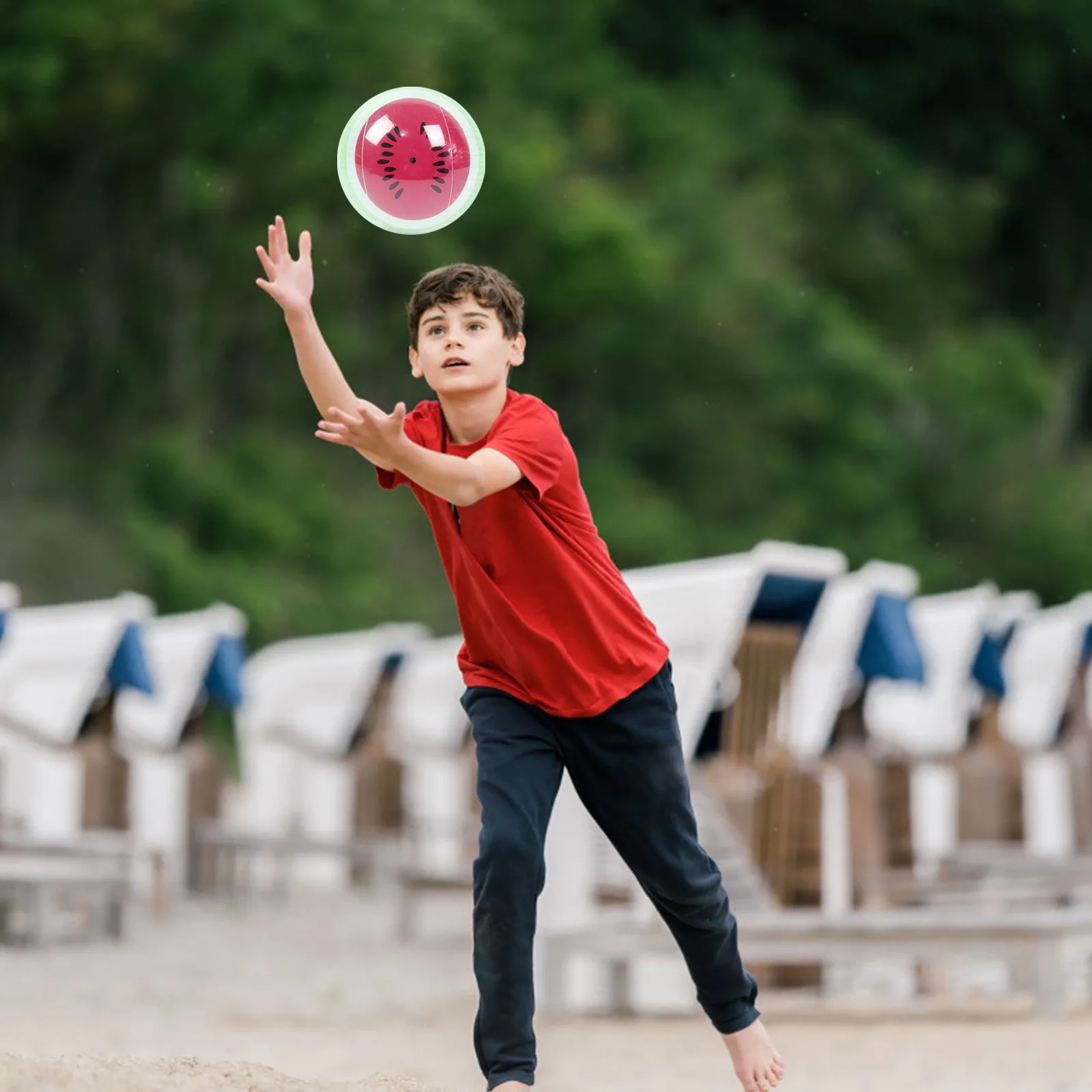 Children's Inflatable Beach Ball,toddler Beach Toys, Pool Games, Summer Outdoor Swimming Water Game Sports Water Bouncing Ball
Children's Inflatable Beach Ball,toddler Beach Toys, Pool Games, Summer Outdoor Swimming Water Game Sports Water Bouncing Ball
