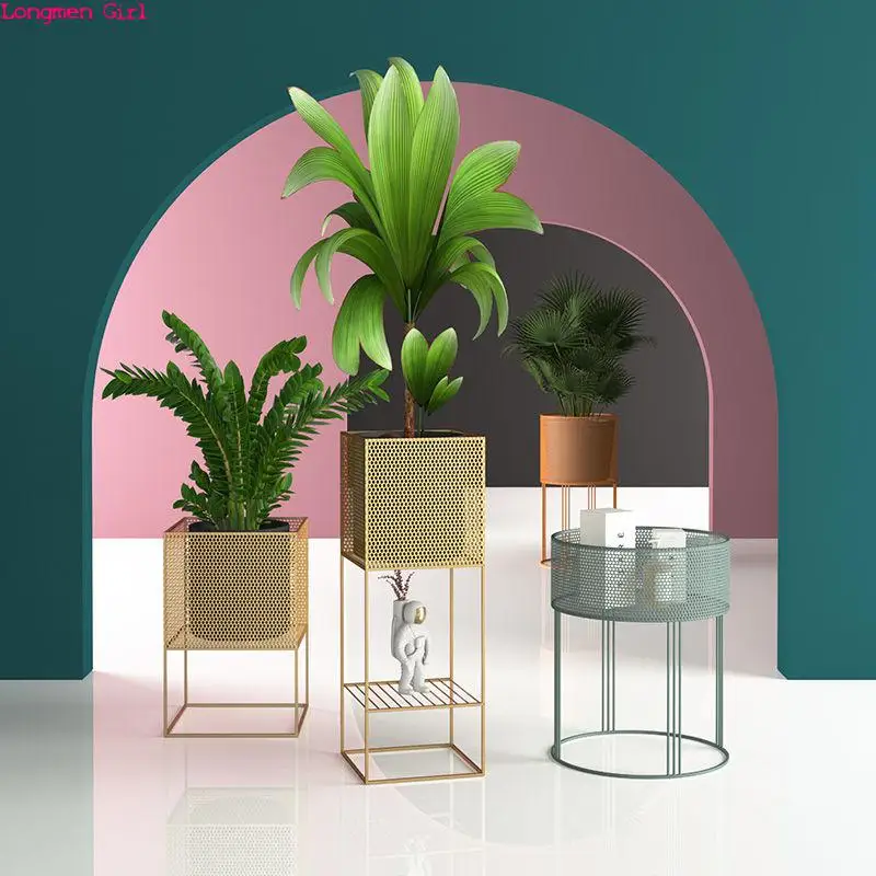 Nordic Ironwork Plant Shelves Indoor Porch Living Room Balcony Plant Stand Floor-Standing Flower Pots Shelves Shelf For Flowers
Nordic Ironwork Plant Shelves Indoor Porch Living Room Balcony Plant Stand Floor-Standing Flower Pots Shelves Shelf For Flowers