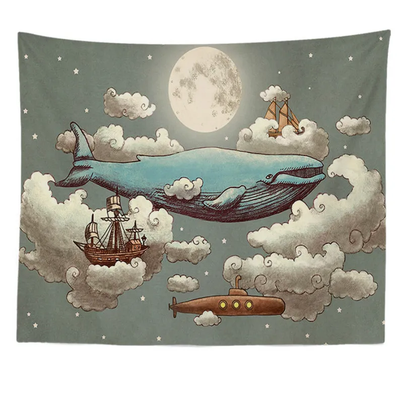 Literary Retro Wall Tapestry Scenery Printed Hippie Tapestry Home Decor Wall Hanging Tapestries For Living Room Bedroom
Literary Retro Wall Tapestry Scenery Printed Hippie Tapestry Home Decor Wall Hanging Tapestries For Living Room Bedroom