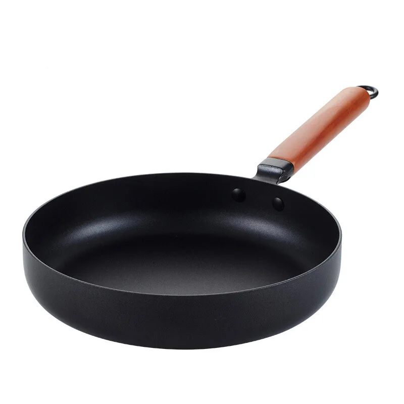 Wooden Handle Cast Iron Frying Pan Induction Cooker Omelette Steak Traditional Simple Non Stick Pan Sartenes Home Decore EC50PD
Wooden Handle Cast Iron Frying Pan Induction Cooker Omelette Steak Traditional Simple Non Stick Pan Sartenes Home Decore EC50PD