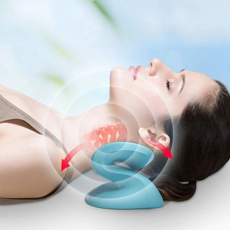 Neck Massage Pillow Neck and Shoulder Relaxer S-Type Slow Rebound Cervical for Neck Pain Sleeping Pillows
Neck Massage Pillow Neck and Shoulder Relaxer S-Type Slow Rebound Cervical for Neck Pain Sleeping Pillows