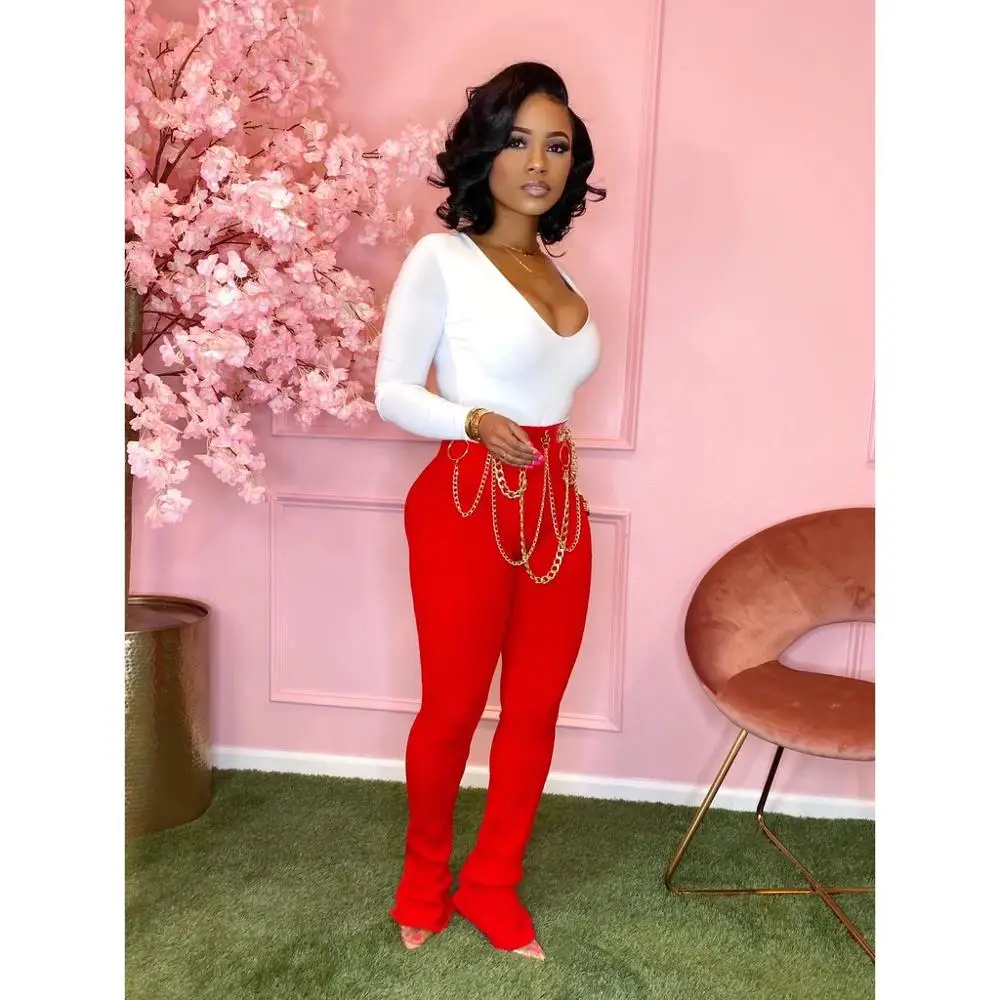 Tmustobe Woolen Flare Pants Summer Stretch Skinny Push Up Flare Pants Streetwear Ladies Slim Split Pants Casual Bodycon Trousers
Tmustobe Woolen Flare Pants Summer Stretch Skinny Push Up Flare Pants Streetwear Ladies Slim Split Pants Casual Bodycon Trousers