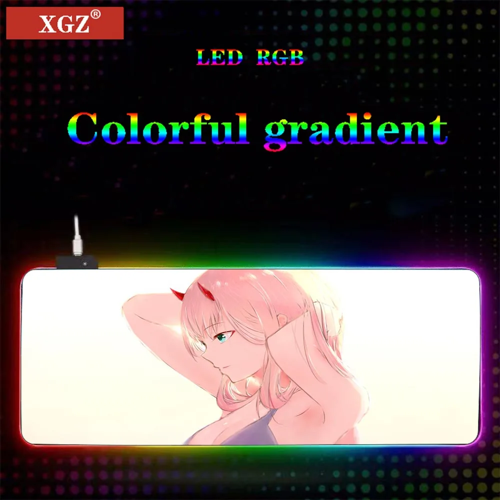 XGZ Darling In The Franxx Mouse Pad Rgb Computer Notebook PC Desktop LED Sexy Girl Keyboard Mat Kawaii Gaming Accessories Desks
XGZ Darling In The Franxx Mouse Pad Rgb Computer Notebook PC Desktop LED Sexy Girl Keyboard Mat Kawaii Gaming Accessories Desks