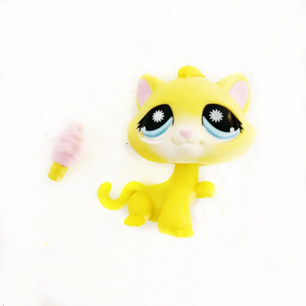 Original 5cm Cute toys yellow cat ice cream Lovely Pet animal shop figure lpstoy littlest doll gift girl toy
Original 5cm Cute toys yellow cat ice cream Lovely Pet animal shop figure lpstoy littlest doll gift girl toy