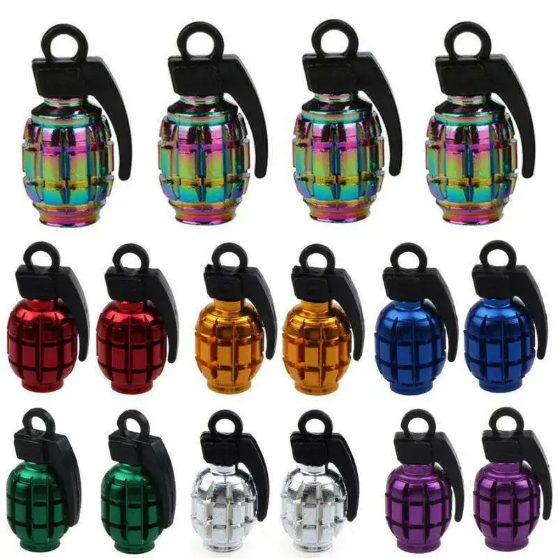 2pcs Aluminum Car Tire Valve Cap Grenade Tyre Valve Stem Cover Air Dust Covers Tire Valve Truck Bike Wheel Rim Valve Stem Cap
2pcs Aluminum Car Tire Valve Cap Grenade Tyre Valve Stem Cover Air Dust Covers Tire Valve Truck Bike Wheel Rim Valve Stem Cap