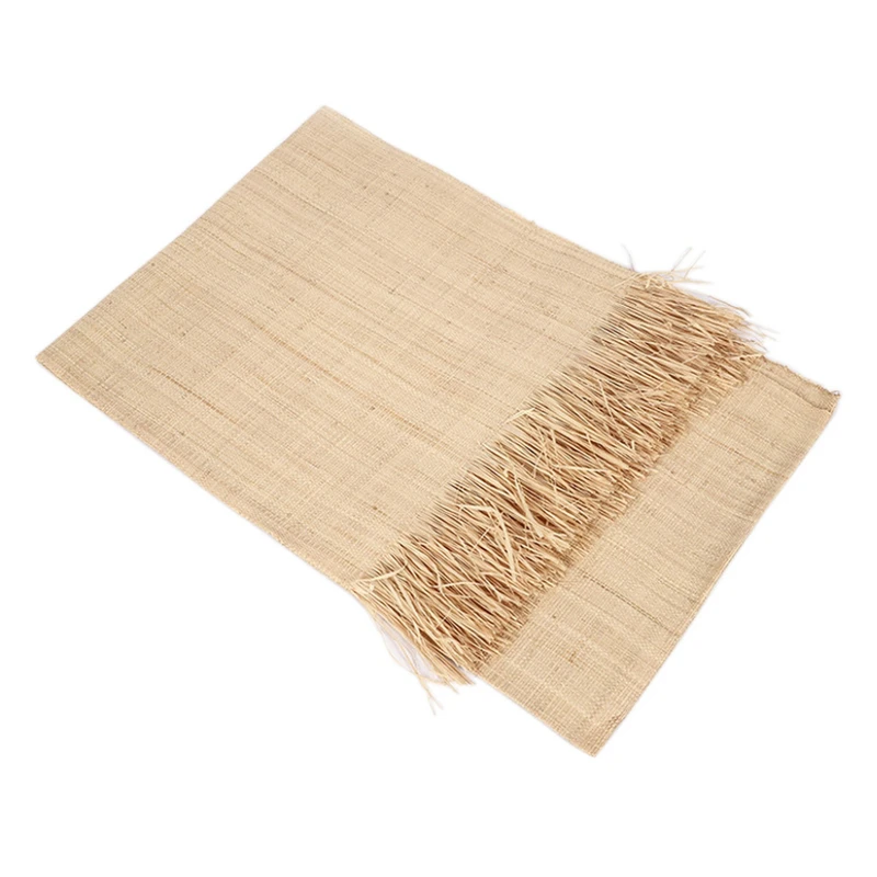 Natural Real Raffia Mat Handmade Weaving Rope Rattan Material Webbing For Home Furniture Chair Table Decoration Like Rattan
Natural Real Raffia Mat Handmade Weaving Rope Rattan Material Webbing For Home Furniture Chair Table Decoration Like Rattan