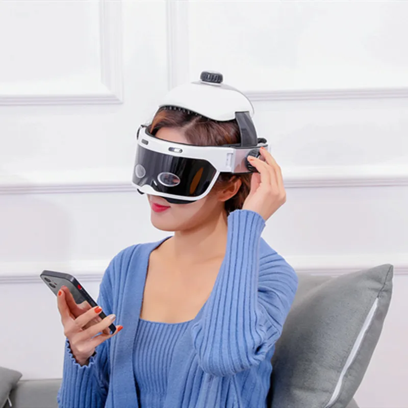 Electric Head Massager Home Scalp Automatic Hot Compress Relaxation Massager Headache Air Pressure Kneading Bluetooth Music
Electric Head Massager Home Scalp Automatic Hot Compress Relaxation Massager Headache Air Pressure Kneading Bluetooth Music