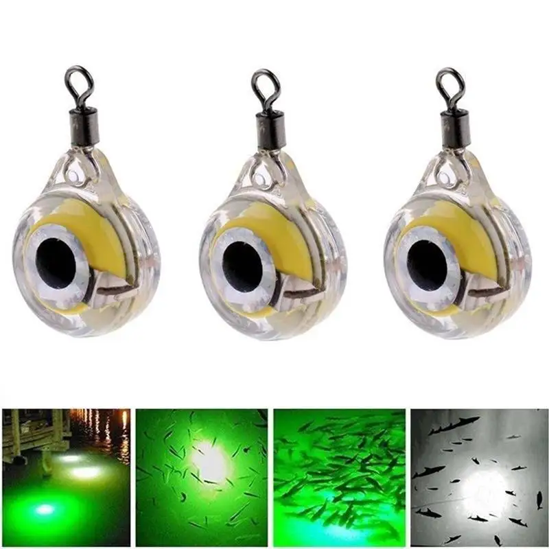 Mini Fishing Lure Light LED Deep Drop Underwater Eye Shape Fishing Squid Fishing Bait Luminous Lure for Attracting Fish
Mini Fishing Lure Light LED Deep Drop Underwater Eye Shape Fishing Squid Fishing Bait Luminous Lure for Attracting Fish