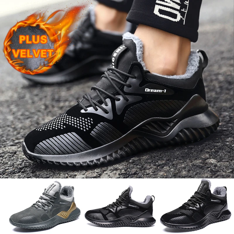 Winter Men Shoes 2021 Plus Fur Running Shoes Outdoor Sports Shoes Super Warm Non-slip Snow Boots Sneakers Black Leather Shoes
Winter Men Shoes 2021 Plus Fur Running Shoes Outdoor Sports Shoes Super Warm Non-slip Snow Boots Sneakers Black Leather Shoes