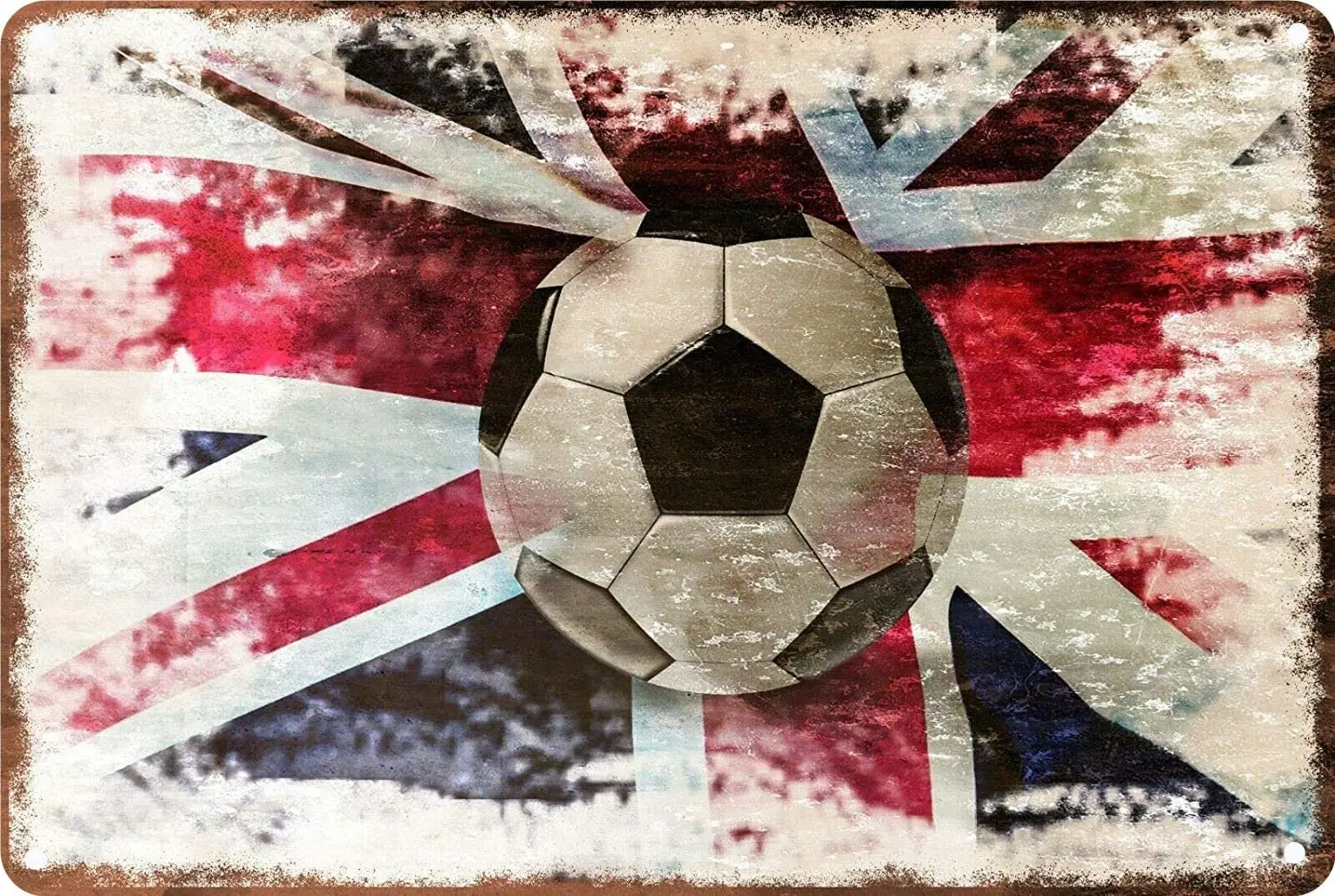 Metal Wall Sign British Football Is Very Suitable for Club Office Interior Art Wall Decoration Retro Metal Sign 8X12 Inches
Metal Wall Sign British Football Is Very Suitable for Club Office Interior Art Wall Decoration Retro Metal Sign 8X12 Inches