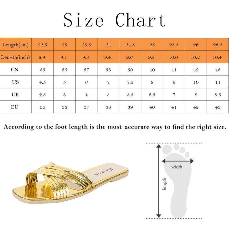 New Slides Women Summer Slippers Outdoor Summer Beach Shoes Women Slip on Bling Gold Flat Slides Female Casual Sandals Plus Size
New Slides Women Summer Slippers Outdoor Summer Beach Shoes Women Slip on Bling Gold Flat Slides Female Casual Sandals Plus Size