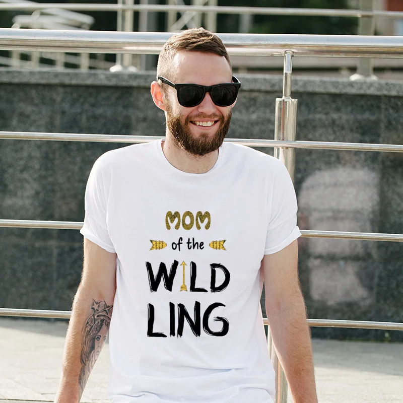Mom Of The Wild Ling Funny Graphic Regular Party Tee-Shirts Fashionable Cute Tee-Shirt O Neck Prevalent Tops Tees Gifts
Mom Of The Wild Ling Funny Graphic Regular Party Tee-Shirts Fashionable Cute Tee-Shirt O Neck Prevalent Tops Tees Gifts