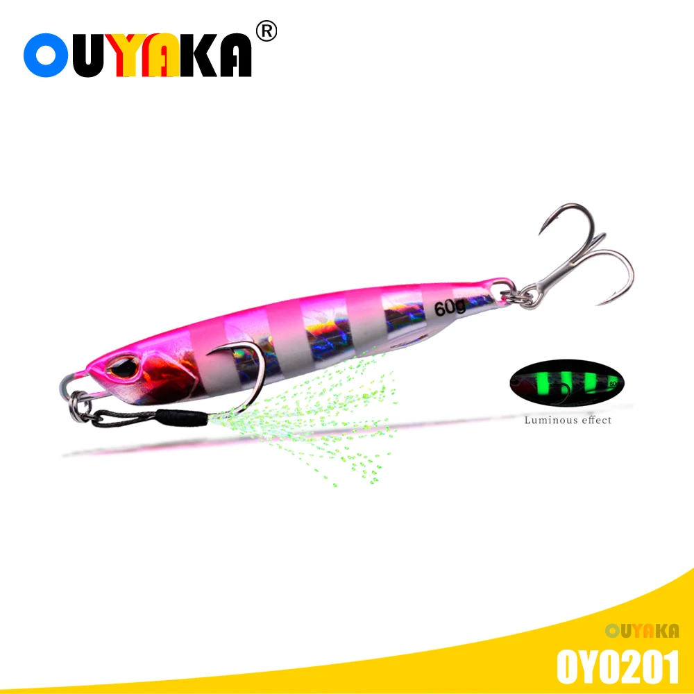 Fishing Accessories Lure Jig Sinking Bass Metel Weights 15-60g Isca Artificial Pesca Accesorios Mar Carp Fish Holographic Leurre
Fishing Accessories Lure Jig Sinking Bass Metel Weights 15-60g Isca Artificial Pesca Accesorios Mar Carp Fish Holographic Leurre