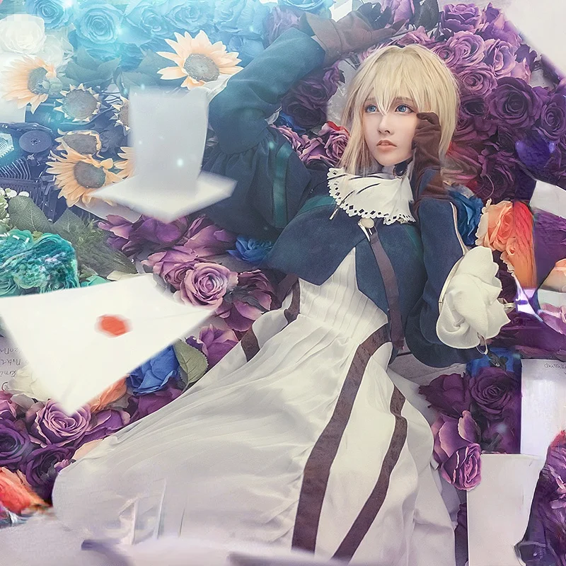 New Anime Violet Evergarden Violet Highly Reductive Uniforms Cosplay Costume Free Shipping
New Anime Violet Evergarden Violet Highly Reductive Uniforms Cosplay Costume Free Shipping