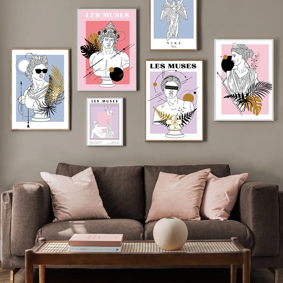 Greek Statue Les Muses Abstract Artwork Wall Art Canvas Painting Nordic Posters And Prints Wall Pictures For Living Room Decor
Greek Statue Les Muses Abstract Artwork Wall Art Canvas Painting Nordic Posters And Prints Wall Pictures For Living Room Decor