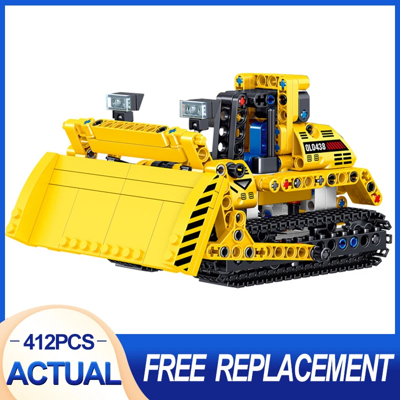 ZHEGAO QL0438 Hi-tech Engineering Vehicle Bulldozer Assembled Building Blocks Bricks Children's Educational Toys Christmas Gift
ZHEGAO QL0438 Hi-tech Engineering Vehicle Bulldozer Assembled Building Blocks Bricks Children's Educational Toys Christmas Gift