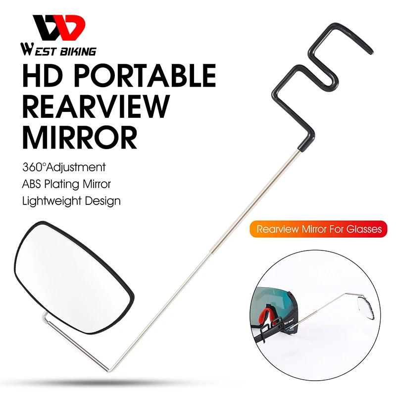 WEST BIKING HD Bicycle Rearview Mirror Ultralight Cycling Sunglasses Safety Reflector Glasses Mirrors MTB Bike Back Eyeglasses
WEST BIKING HD Bicycle Rearview Mirror Ultralight Cycling Sunglasses Safety Reflector Glasses Mirrors MTB Bike Back Eyeglasses
