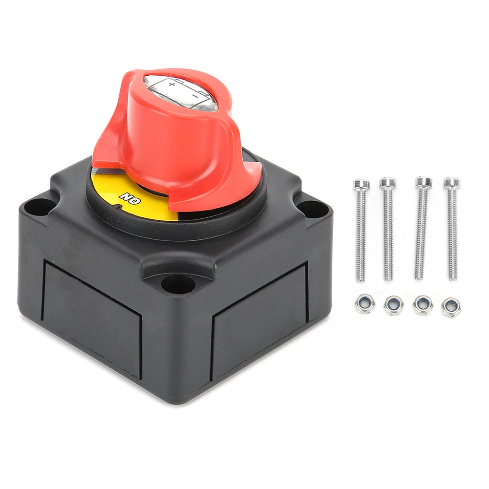 12V 300A Battery Disconnect Knob ON‑OFF Switch High Current for Car RV Marine Yacht
12V 300A Battery Disconnect Knob ON‑OFF Switch High Current for Car RV Marine Yacht