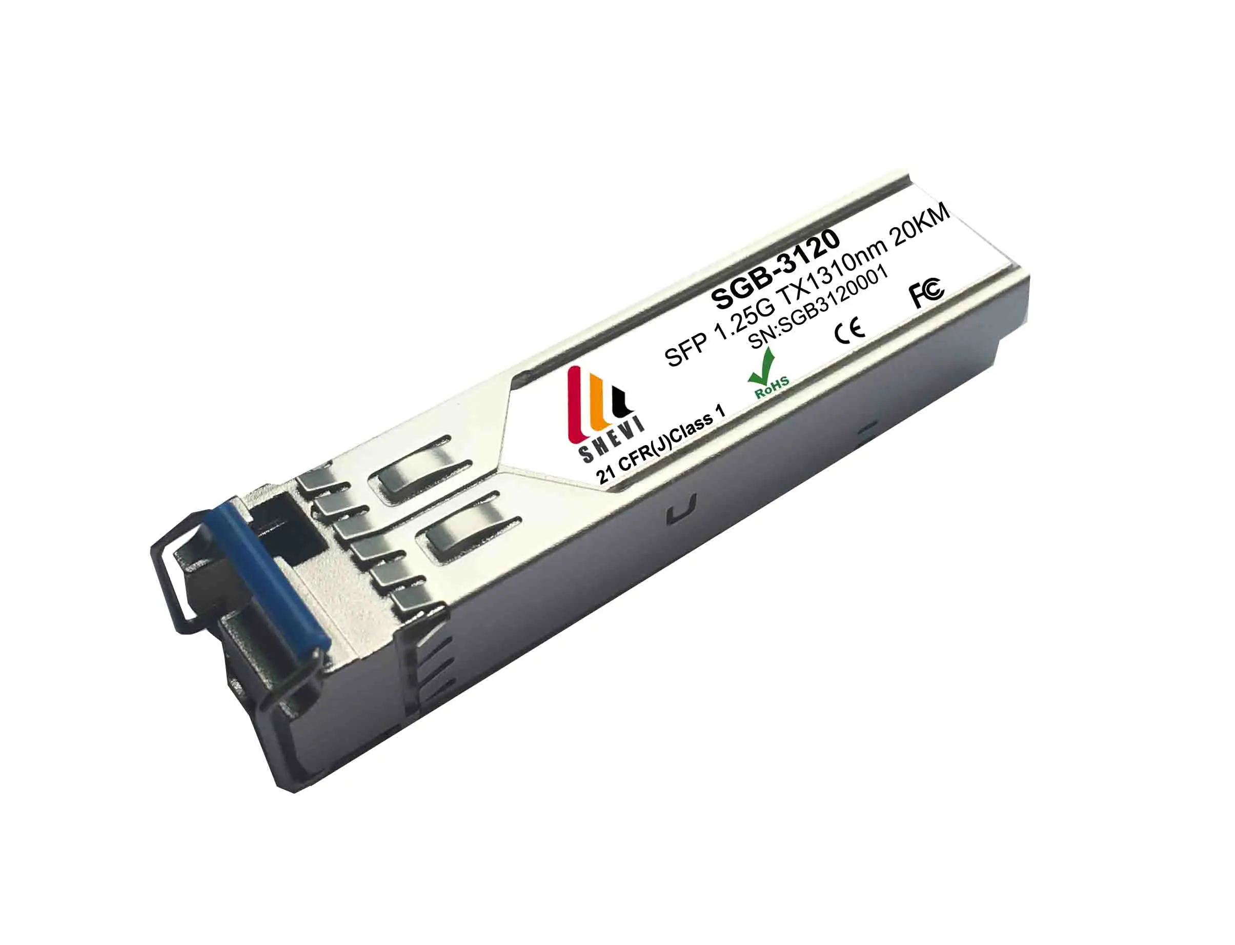 

1pair 1.25g bidi sfp Module SC connector SFP LC BiDi 1310nm/1550nm WDM switch SFP Transceiver module with Switch with DDM