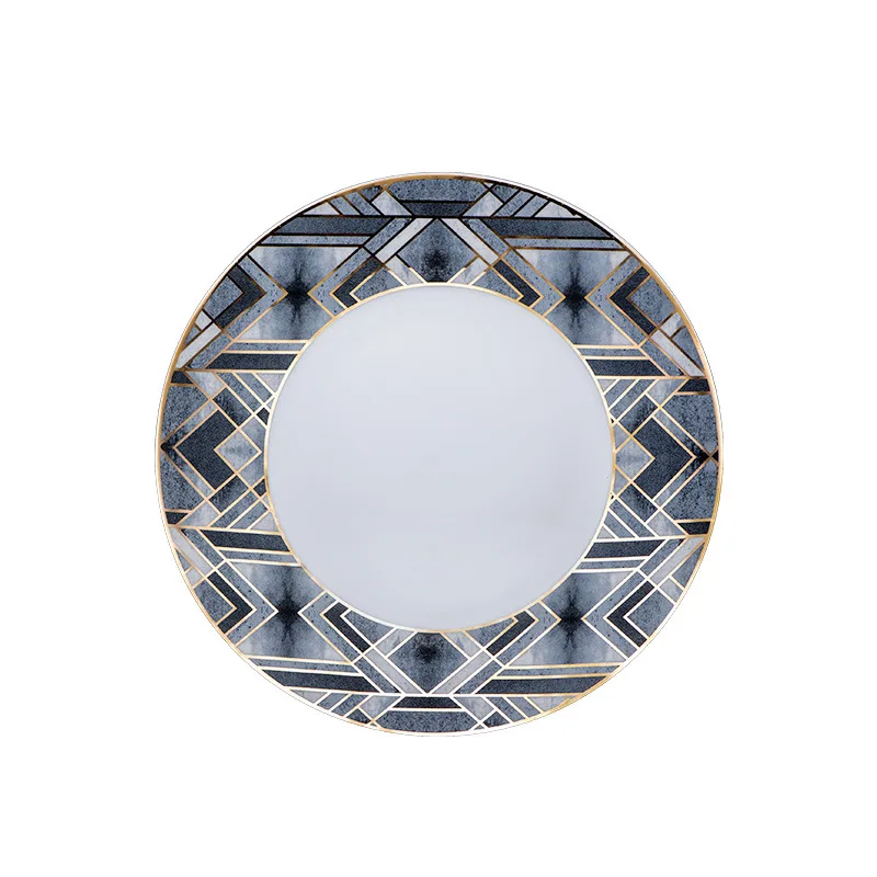 Western dishes Home steamed fish dishes Western tableware steak creative European ceramics
Western dishes Home steamed fish dishes Western tableware steak creative European ceramics
