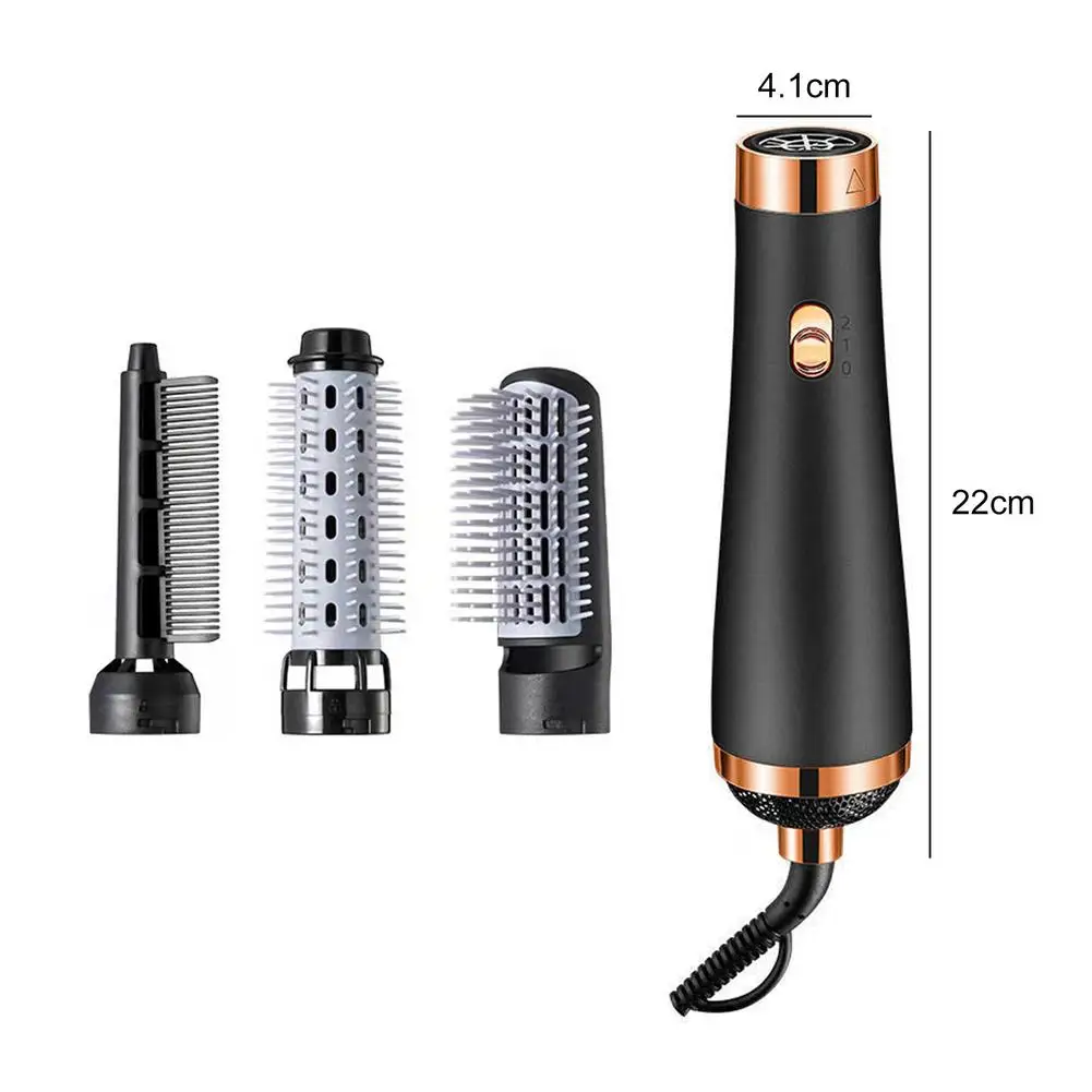 Portable Hair Dryer 3 In 1 Adjustable Hot Air Multi-Functional Hair Curling Straightening Hair Styling Comb Luxury Wrap Comb
Portable Hair Dryer 3 In 1 Adjustable Hot Air Multi-Functional Hair Curling Straightening Hair Styling Comb Luxury Wrap Comb