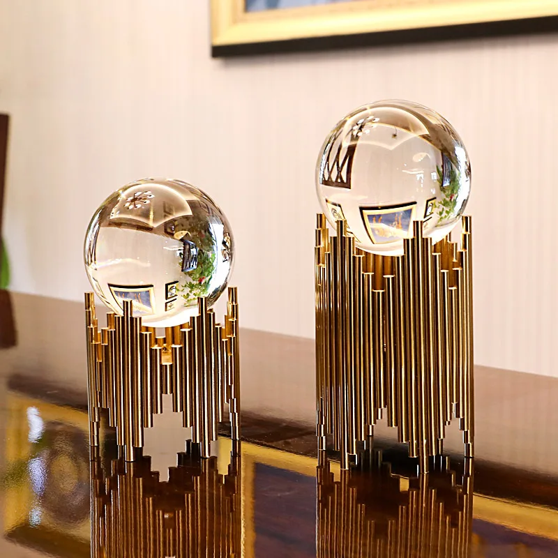 European style crystal ball wine cabinet model room office new Chinese style home Nordic modern light luxury decoration pieces
European style crystal ball wine cabinet model room office new Chinese style home Nordic modern light luxury decoration pieces
