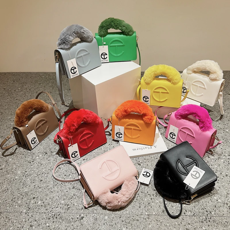 2021 New Arrivals Fashion Famous Brand Telfar Bag Women Shoulder Casual Fur Handle Pu Leather Luxury Purse Crossbody Handbag
2021 New Arrivals Fashion Famous Brand Telfar Bag Women Shoulder Casual Fur Handle Pu Leather Luxury Purse Crossbody Handbag