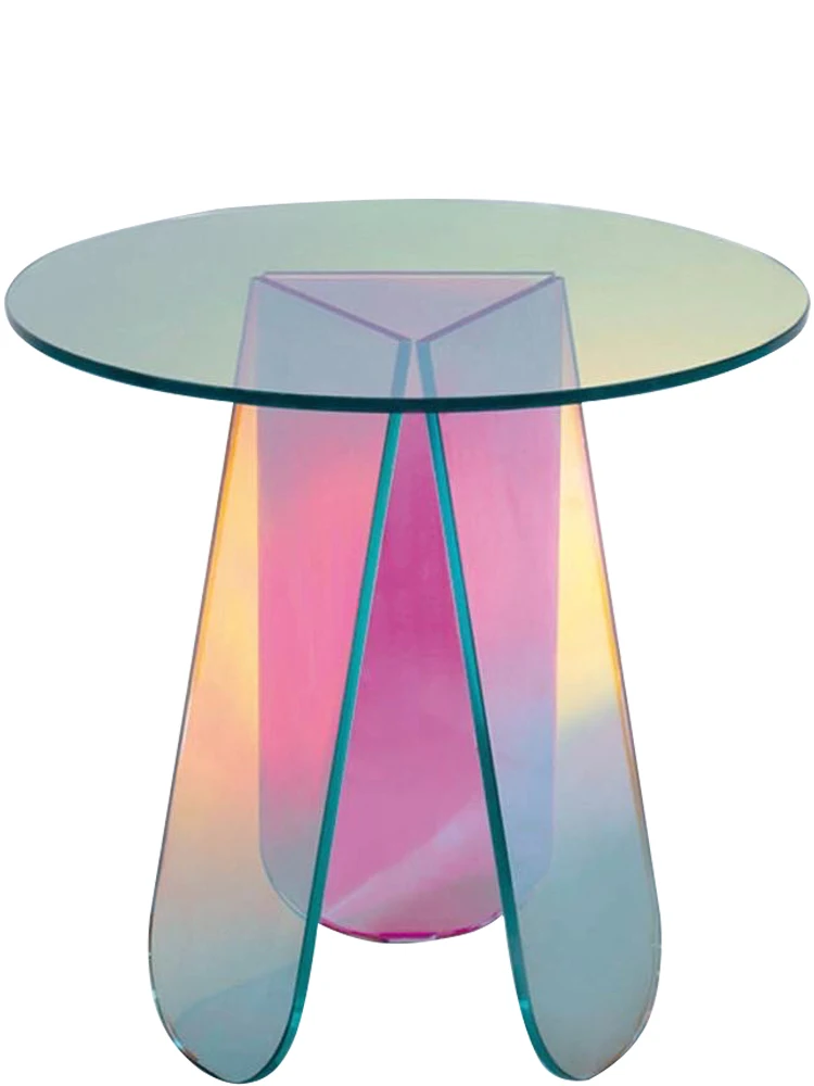 Small Coffee Table Colorful Side Table Living Room Transparent Acrylic Light Luxury and Simplicity Small round Table
Small Coffee Table Colorful Side Table Living Room Transparent Acrylic Light Luxury and Simplicity Small round Table
