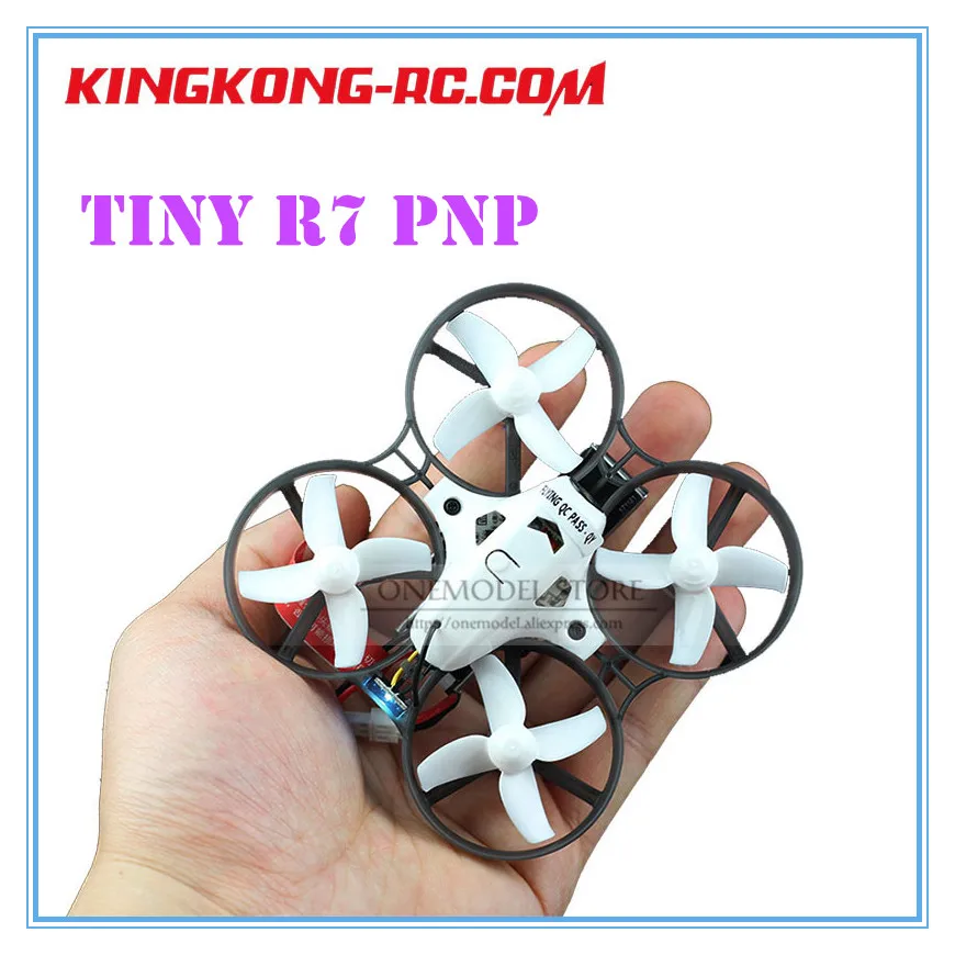 Комплект для квадрокоптера KINGKONG LDARC TINY R7 PNP 75 мм 2 4G внутренняя Микросистема FPV с