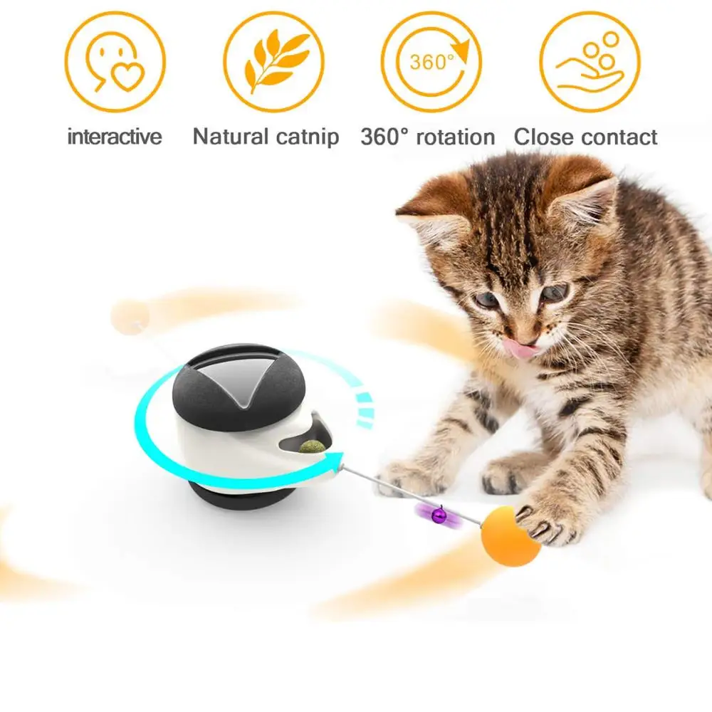 Pet Cat Toys for Cats Kitten Puzzle Interactive Tumbler Swing Self Balance Chasing Toy With Catnip Pet Cat Accessories Products
Pet Cat Toys for Cats Kitten Puzzle Interactive Tumbler Swing Self Balance Chasing Toy With Catnip Pet Cat Accessories Products
