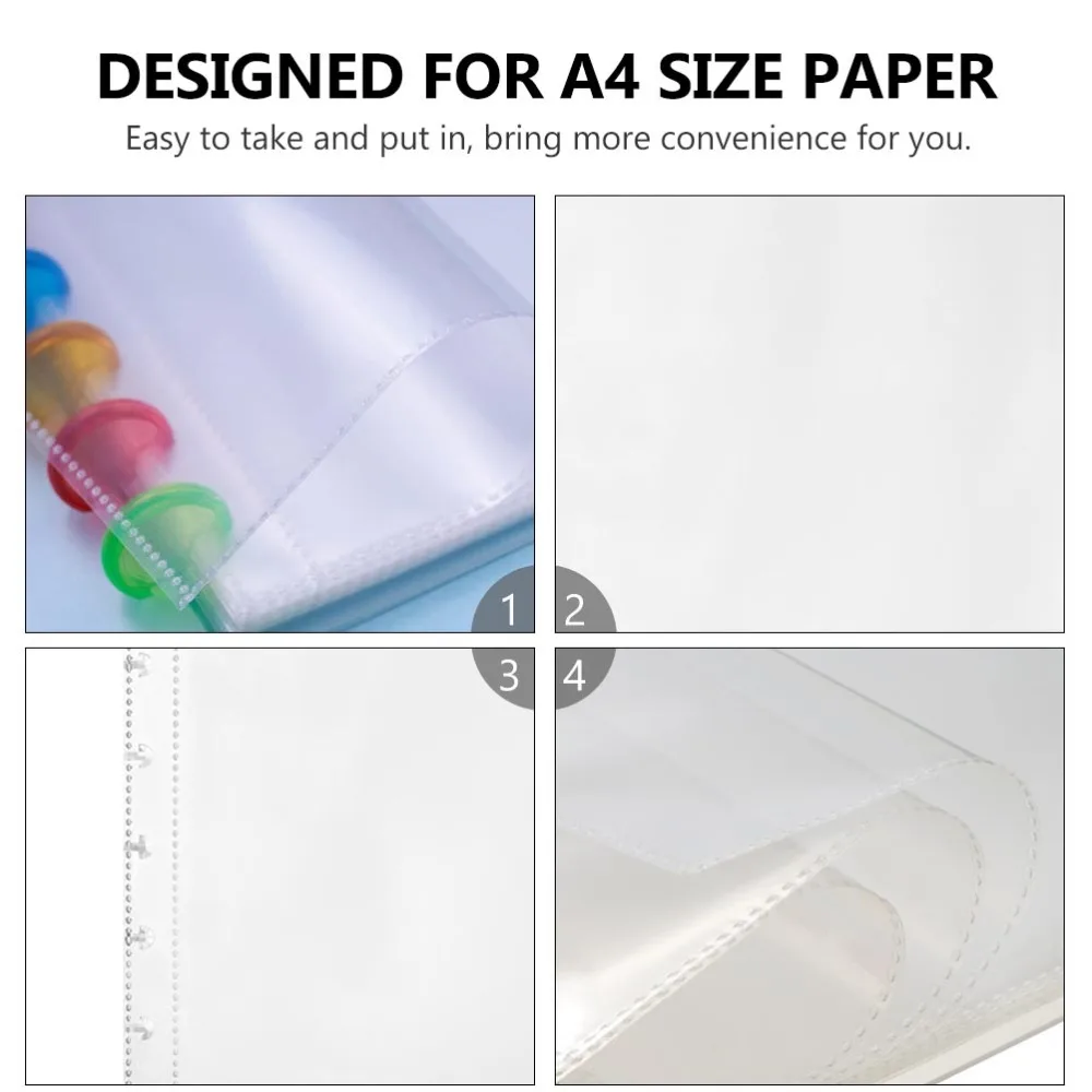 Binder Page Pocket Lightweight File Protector Multi-functional File Protector
Binder Page Pocket Lightweight File Protector Multi-functional File Protector