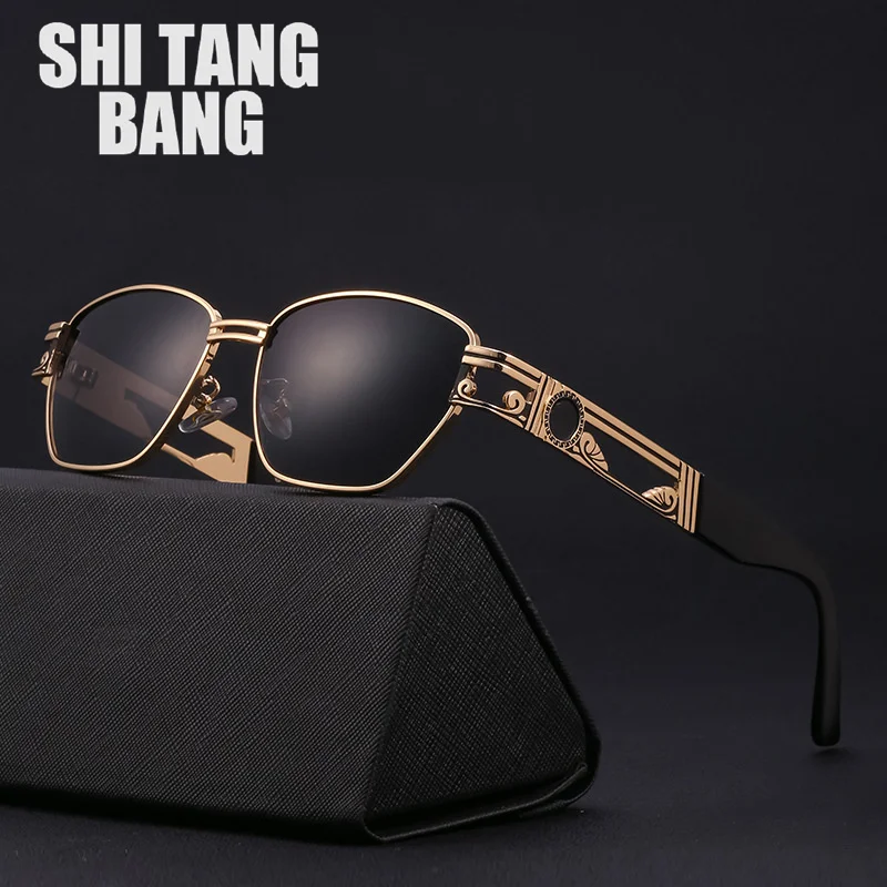 Brand Metal Steampunk Sunglasses 2022 New Men Trend Fashion Retro Small Frame Sun Glasses Male Luxury Eyewear Driving Mirror
Brand Metal Steampunk Sunglasses 2022 New Men Trend Fashion Retro Small Frame Sun Glasses Male Luxury Eyewear Driving Mirror