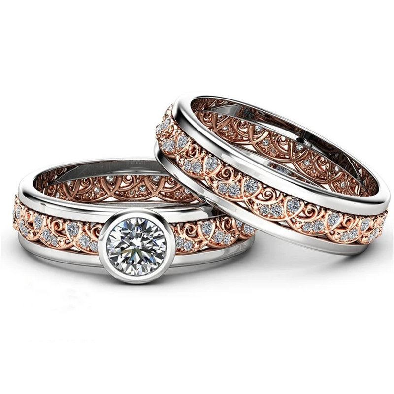 2pcs/set Fashion Women Ring Set Jewelry Retro Pattern Zircon Rhinestones Ring For Women Engagement Wedding Band Girl Gift
2pcs/set Fashion Women Ring Set Jewelry Retro Pattern Zircon Rhinestones Ring For Women Engagement Wedding Band Girl Gift